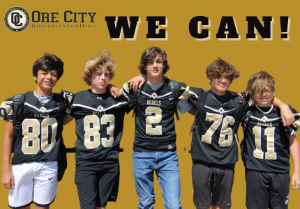 Photo depicting Ore City ISD: We Can!