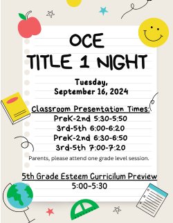 Title One Family Night
